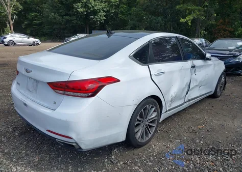 2015 Hyundai Genesis 3.8 from USA, damaged, VIN KMHGN4JE4FU028754